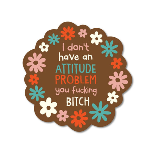 Attitude Problem Sticker | Funatic