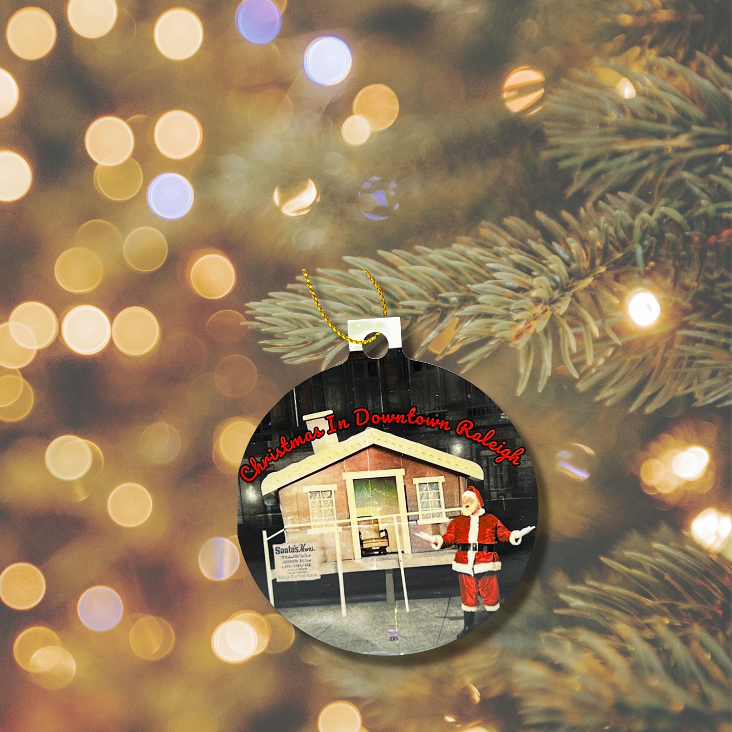 Christmas in Downtown Raleigh Ornament