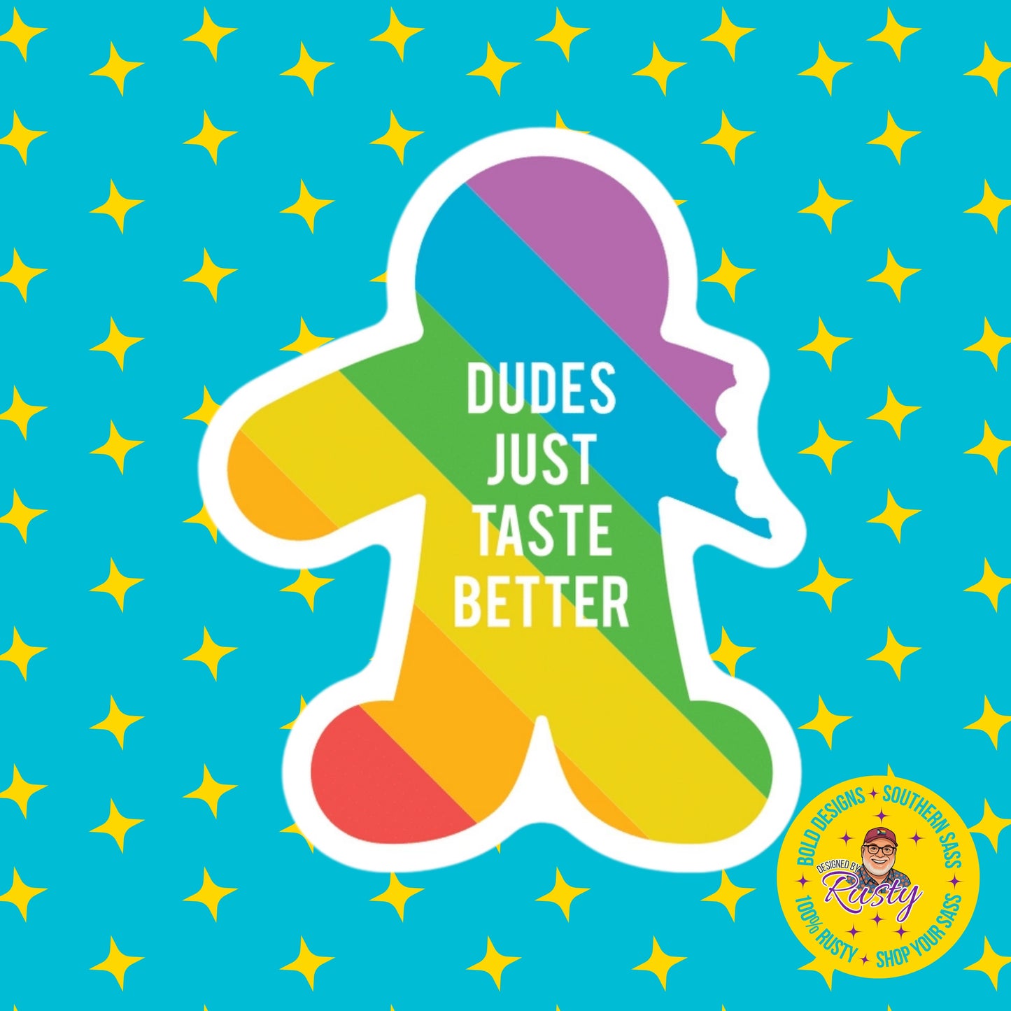 Dudes Just Taste Better Sticker | Funatic