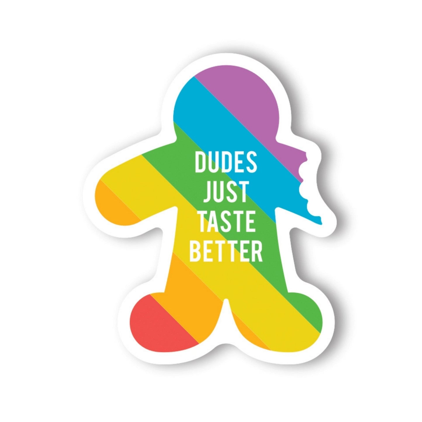 Dudes Just Taste Better Sticker | Funatic