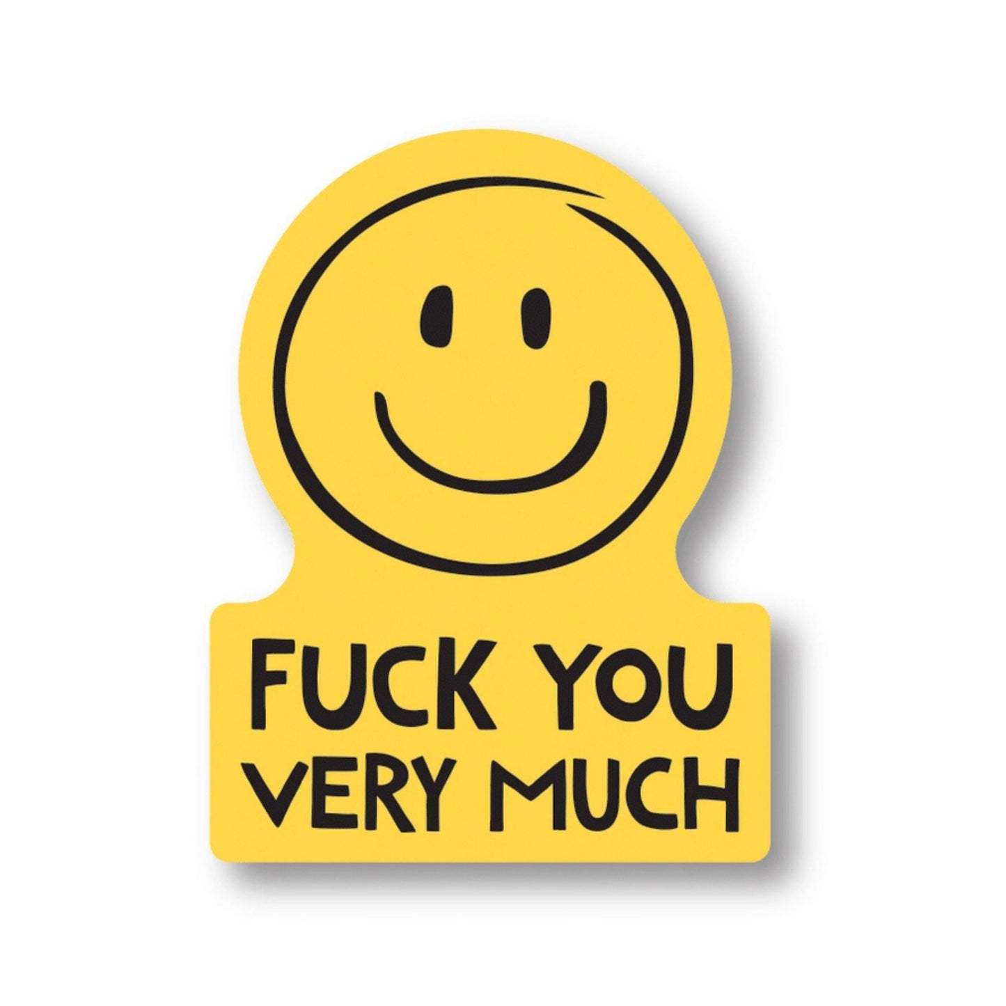 Fuck You Very Much Sticker | Funatic