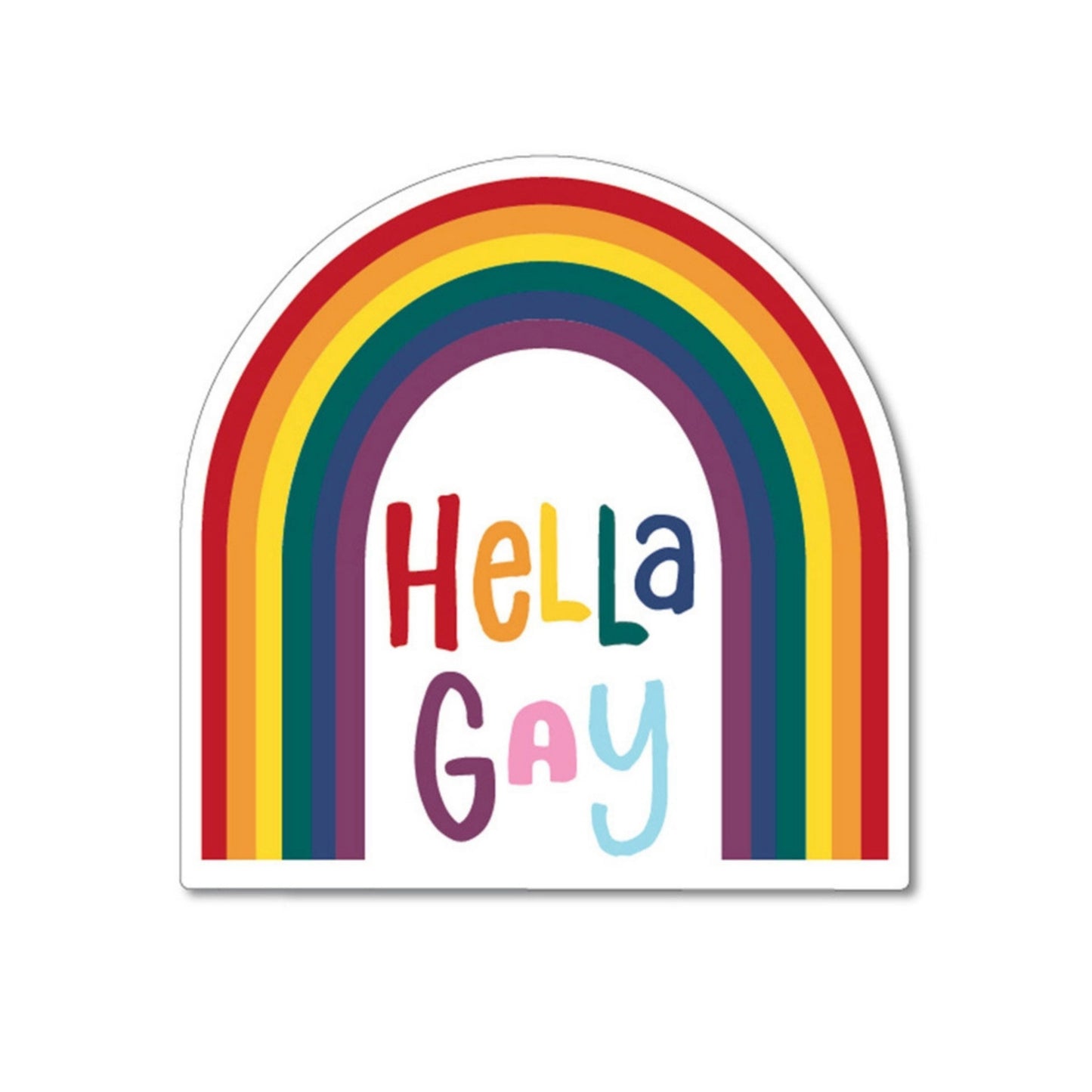Hella Gay Sticker | Funatic
