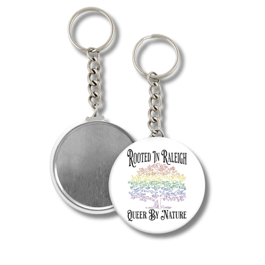 Rooted In Raleigh Key Ring