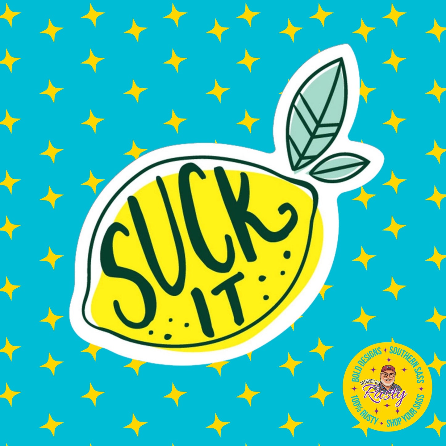 Suck It Lemon Sticker | Funatic